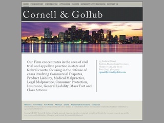 Cornell & Gollub