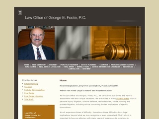 George E Foote Law Office PC