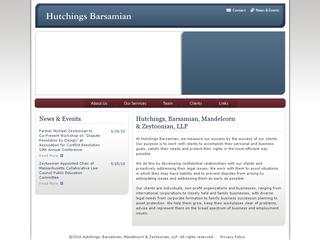 Hutchings, Barsamian, Cross and Mandelcorn
