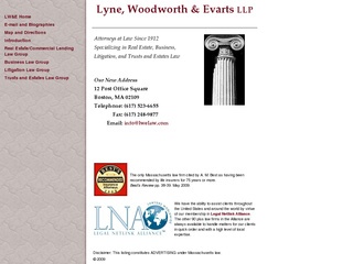 Lyne Woodworth & Evarts