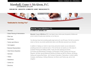 Mashall, Crane & McAloon, PC