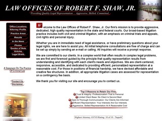 Law Offices of Robert F. Shaw, Jr.